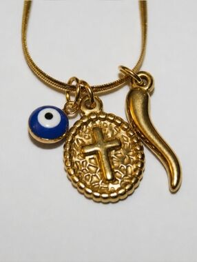 Lucky Aura Charm Necklace